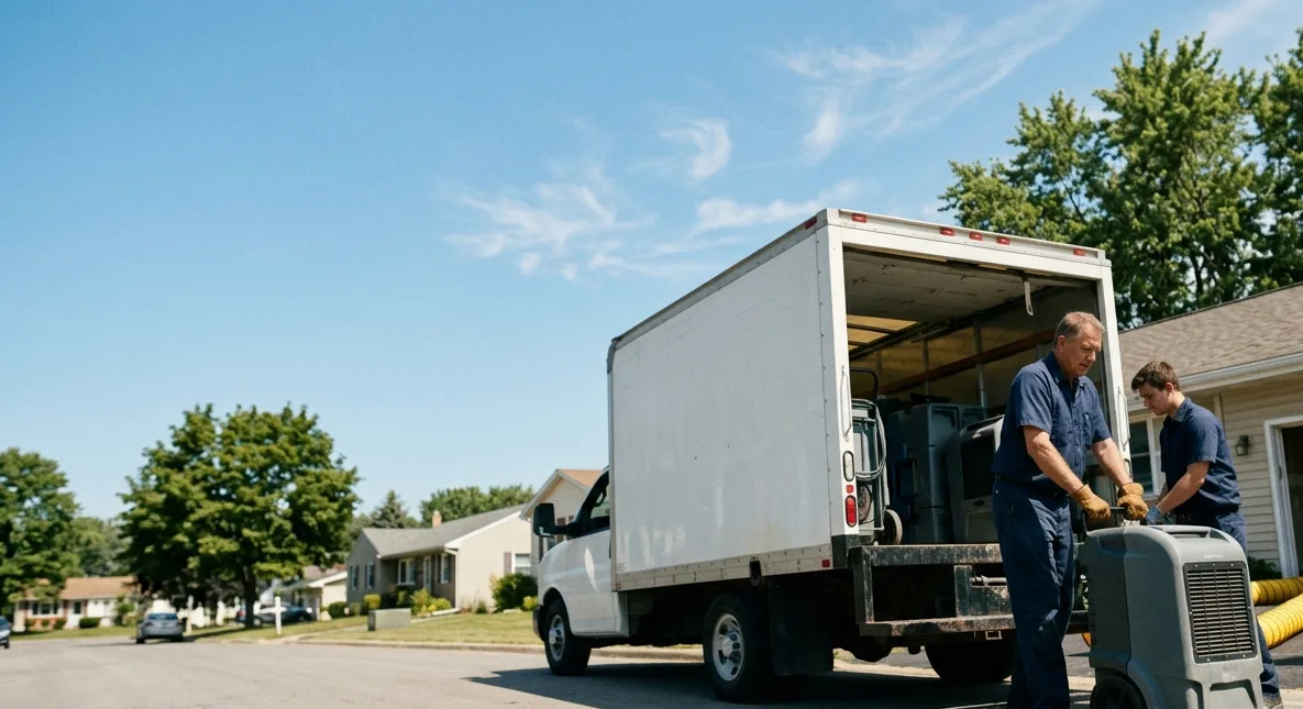 Water Damage Cleanup in La Motte, IA near me